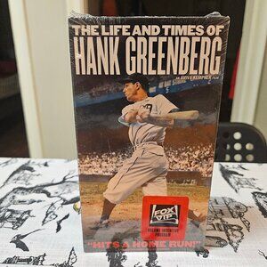 Life and Times of Hank Greenberg (VHS, 2002) FOX VIP Volume Incentive Sealed